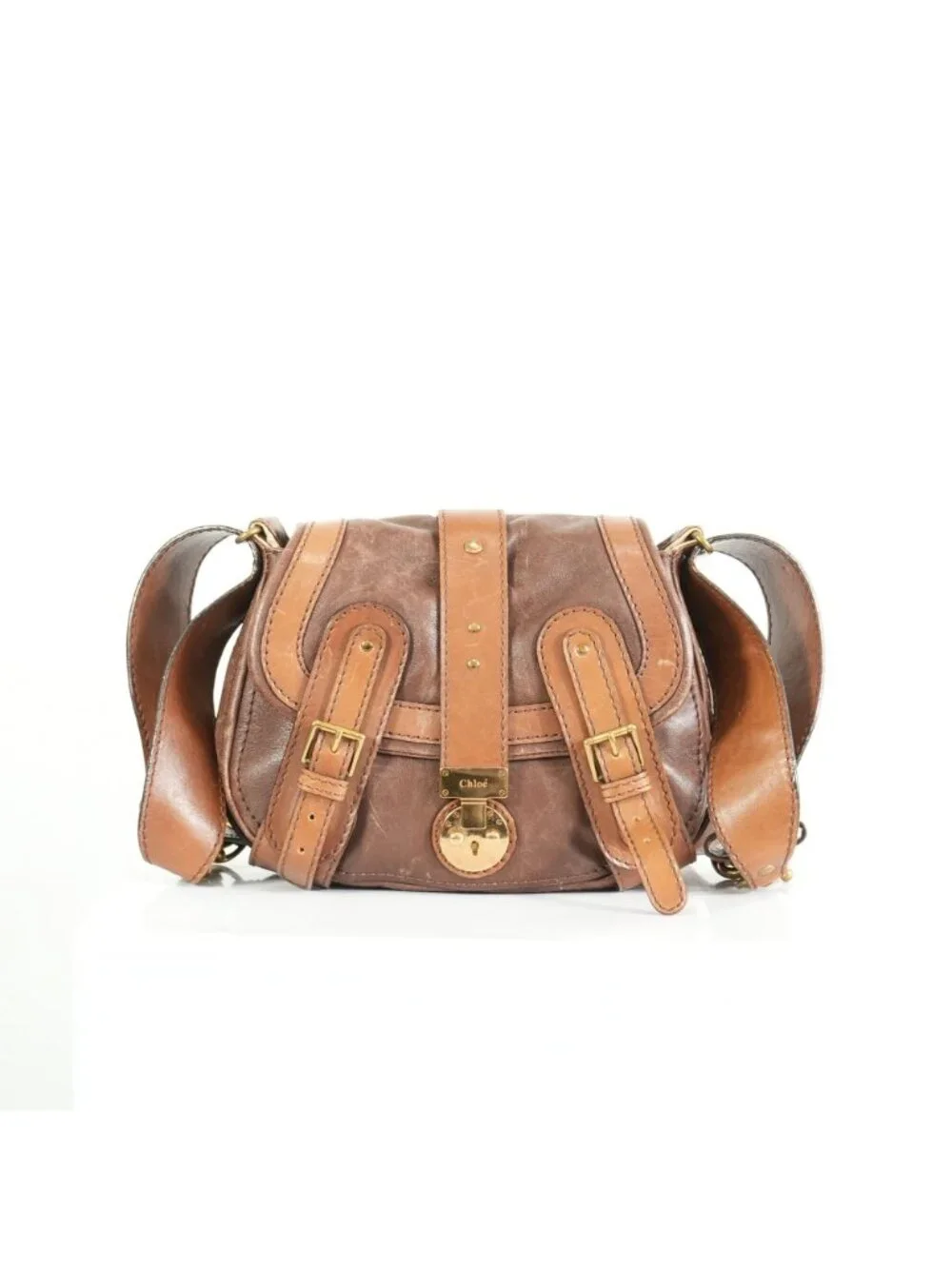 Chloe Vintage Leather Crossbody Bag - Picture 3 of 16